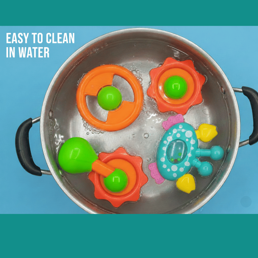 Newborn Baby Toys - Rattle Set for Infants 6 Months & Above - Essential Sound Making Baby Toy Gift Box