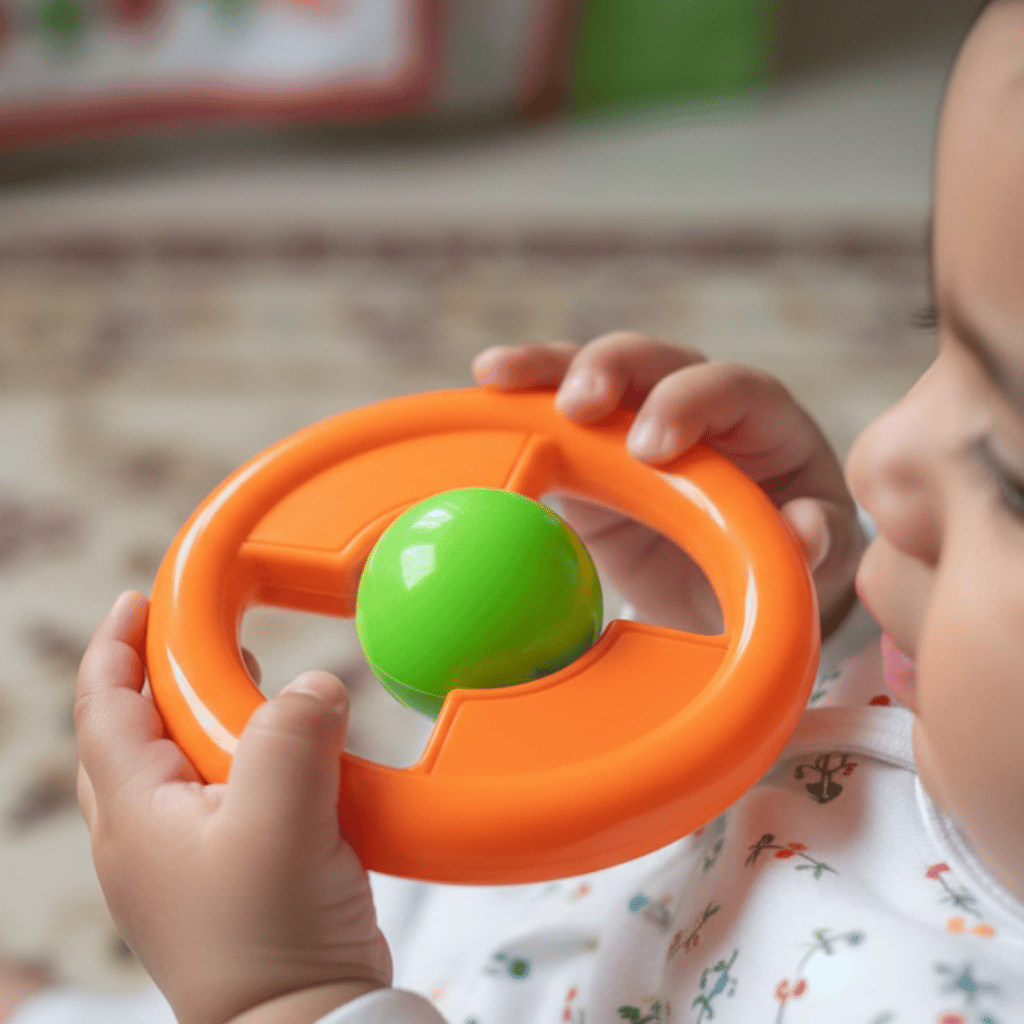 Newborn Baby Toys - Rattle Set for Infants 6 Months & Above - Essential Sound Making Baby Toy Gift Box