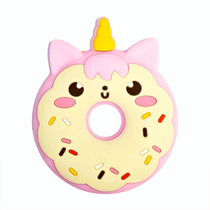 Infant Teether & Newborn Teething Toy | Soft Silicone Panda Steering Wheel for Infants (BPA-Free)