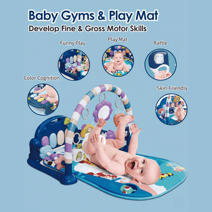 Baby Piano Gym: Playmat for Newborn, Infant Playmat & Play Mat for Newborns