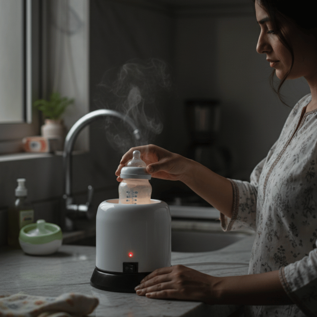 3-in-1 Electric Baby Feeder Warmer & Sterilizer - Fast Milk & Food Warmer for All Bottles