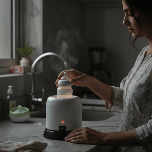 3-in-1 Electric Baby Feeder Warmer & Sterilizer - Fast Milk & Food Warmer for All Bottles