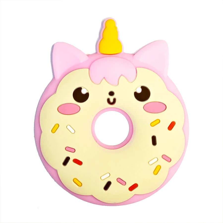 Infant Teether & Newborn Teething Toy | Soft Silicone Panda Steering Wheel for Infants (BPA-Free)