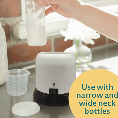 3-in-1 Electric Baby Feeder Warmer & Sterilizer - Fast Milk & Food Warmer for All Bottles