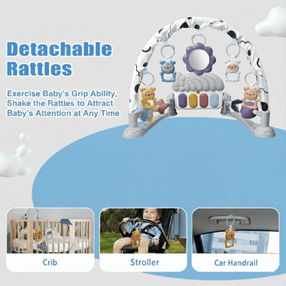 Baby Piano Gym: Playmat for Newborn, Infant Playmat & Play Mat for Newborns