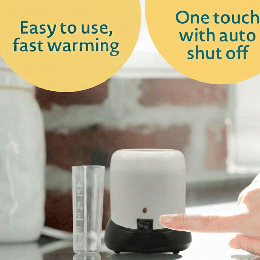 3-in-1 Electric Baby Feeder Warmer & Sterilizer - Fast Milk & Food Warmer for All Bottles